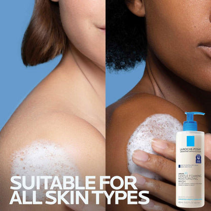 La Roche-Posay Lipikar AP+ Gentle Foaming Moisturizing Wash, Shea Butter + Niacinamide - Maple Wellness Supplements