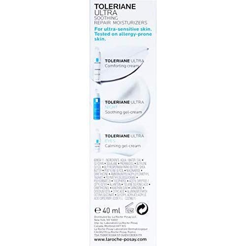 La Roche-Posay Toleriane Dermallergo Night Cream for Face, Intense Soothing Moisturizer with Vitamin E, Allergy Tested - Maple Wellness Supplements