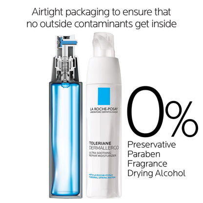 La Roche-Posay Toleriane Dermallergo Ultra Soothing Repair Face Moisturizer for Sensitive Skin, Gentle Moisturizing Face - Maple Wellness Supplements