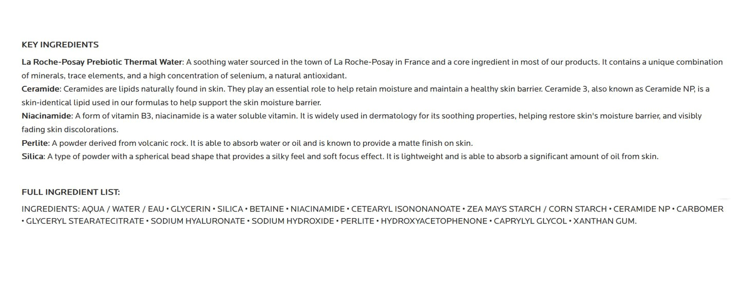 La Roche-Posay Toleriane Double Repair Matte Face Moisturizer, Daily Moisturizer For Oily Skin - Maple Wellness Supplements