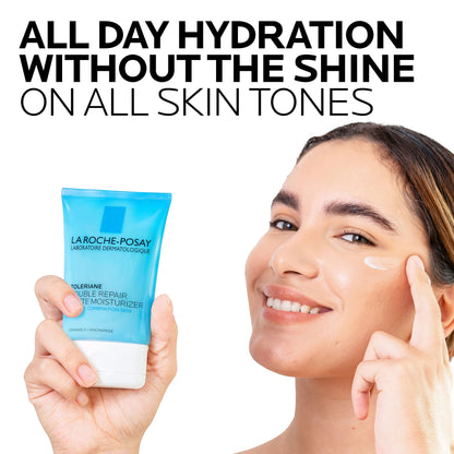 La Roche-Posay Toleriane Double Repair Matte Face Moisturizer, Daily Moisturizer For Oily Skin - Maple Wellness Supplements