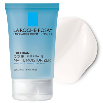 La Roche-Posay Toleriane Double Repair Matte Face Moisturizer, Daily Moisturizer For Oily Skin - Maple Wellness Supplements