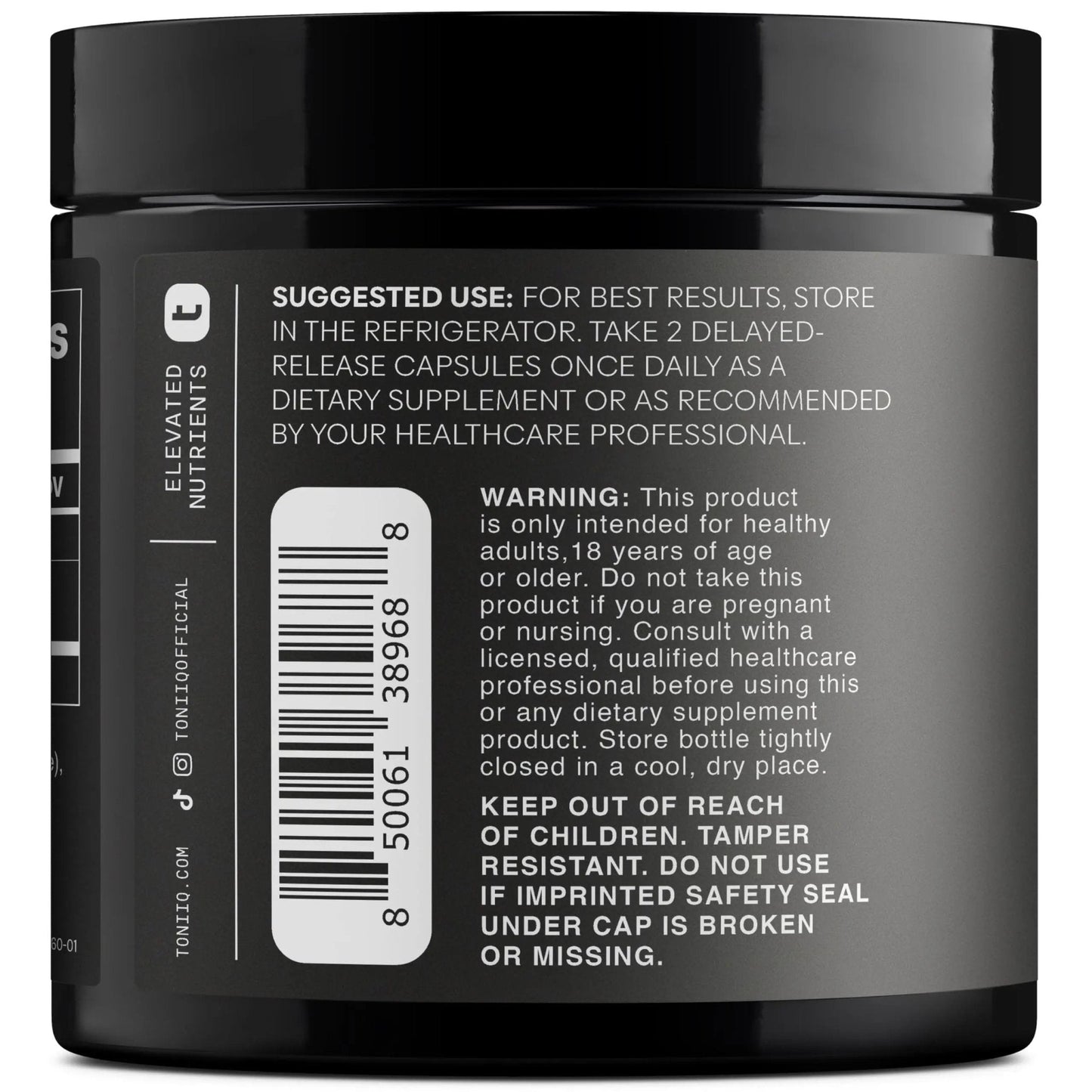 Lactobacillus Gasseri - Ultra High Strength 50 Billion CFU - Delayed Release Capsules - Made with Prebiotic Inulin Fiber - Supports Digestive Health & Gut Flora - Third-Party Lab Tested - 60 Capsules - Maple Wellness Supplements