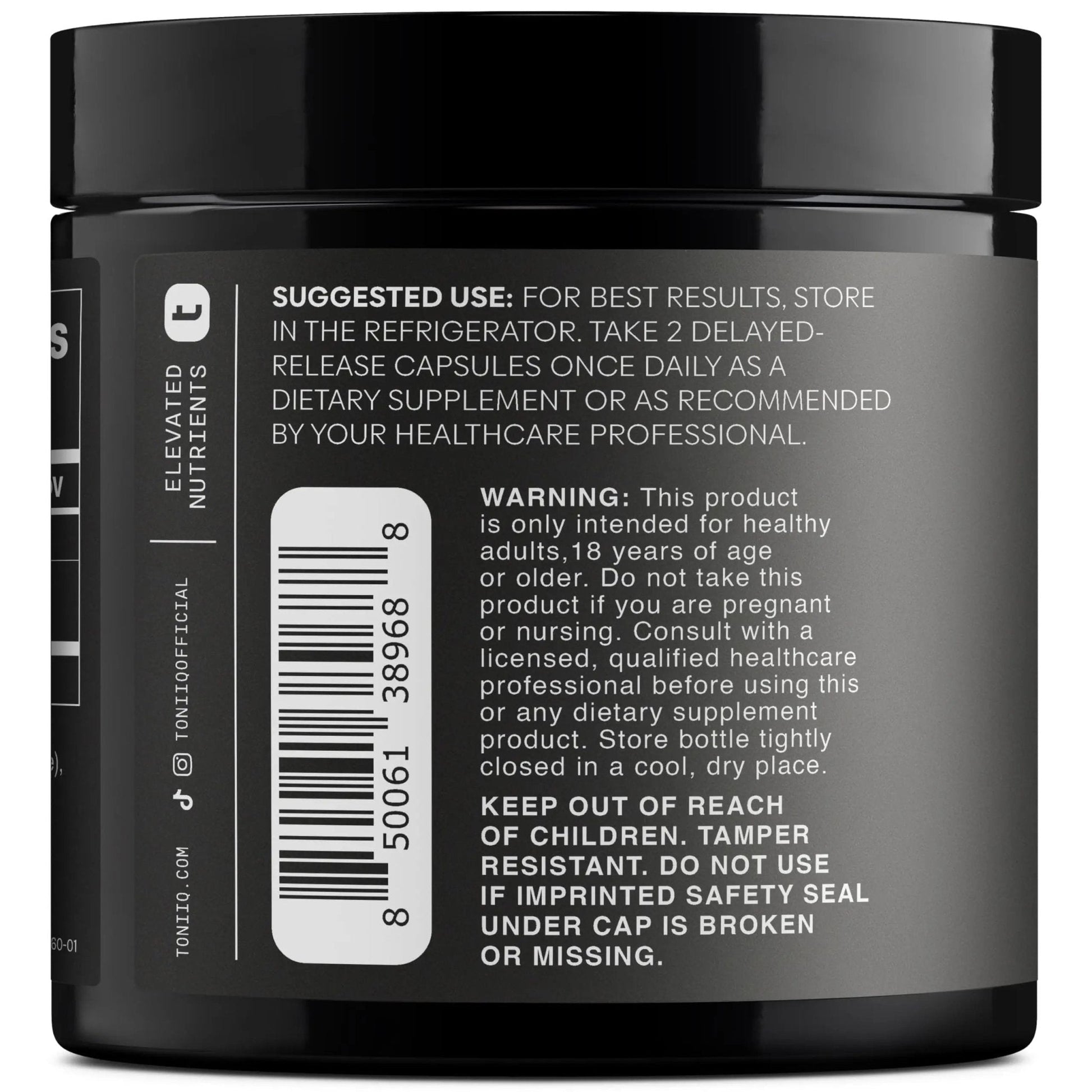Lactobacillus Gasseri - Ultra High Strength 50 Billion CFU - Delayed Release Capsules - Made with Prebiotic Inulin Fiber - Supports Digestive Health & Gut Flora - Third-Party Lab Tested - 60 Capsules - Maple Wellness Supplements