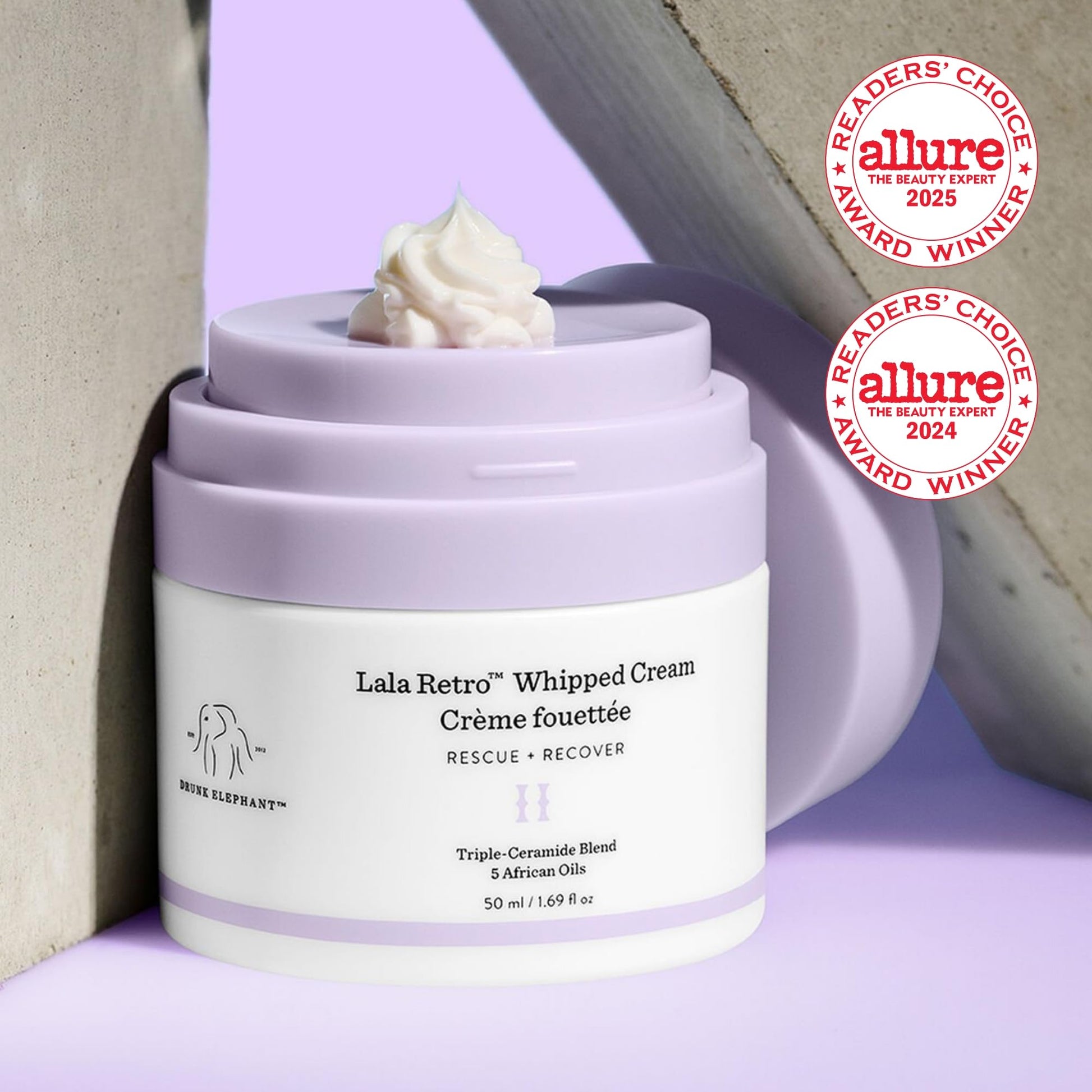 Lala Retro Whipped Cream by Drunk Elephant for Women - 1.69 oz Cream - Maple Wellness Supplements
