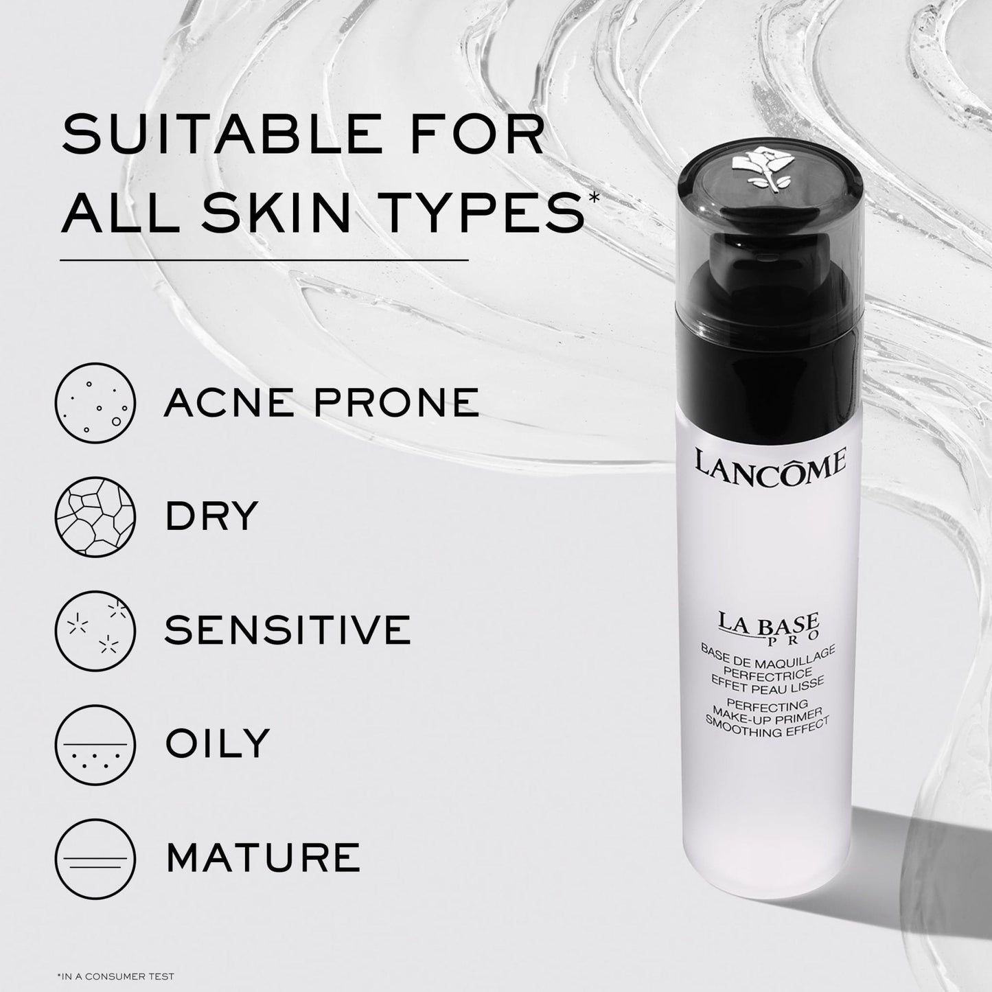 Lancôme La Base Pro Perfecting Oil-Free Makeup Primer | Smoothing Face Primer for All Skin Types | Creates a Flawless, Matte Canvas for Long-Lasting Makeup Application | 0.8 Fl Oz - Maple Wellness Supplements