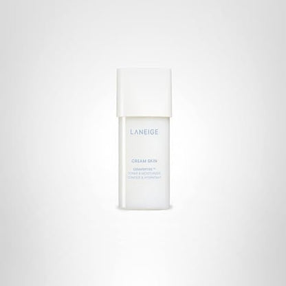 LANEIGE Cream Skin Toner & Moisturizer Mini: Lightweight Refillable Korean Milky Toner with Ceramide - Maple Wellness Supplements