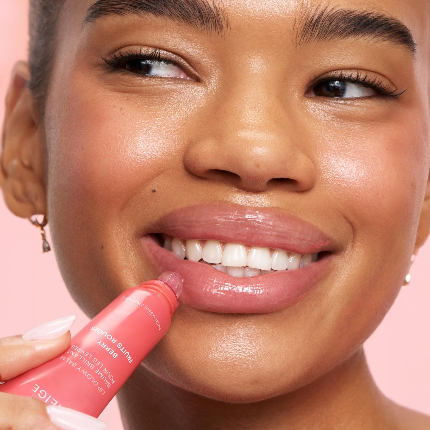LANEIGE Lip Glowy Balm, Berry: Sheer Tinted Lip Moisturizer with Shea Butter, for Hydrating Shine & Soft Lips - Maple Wellness Supplements