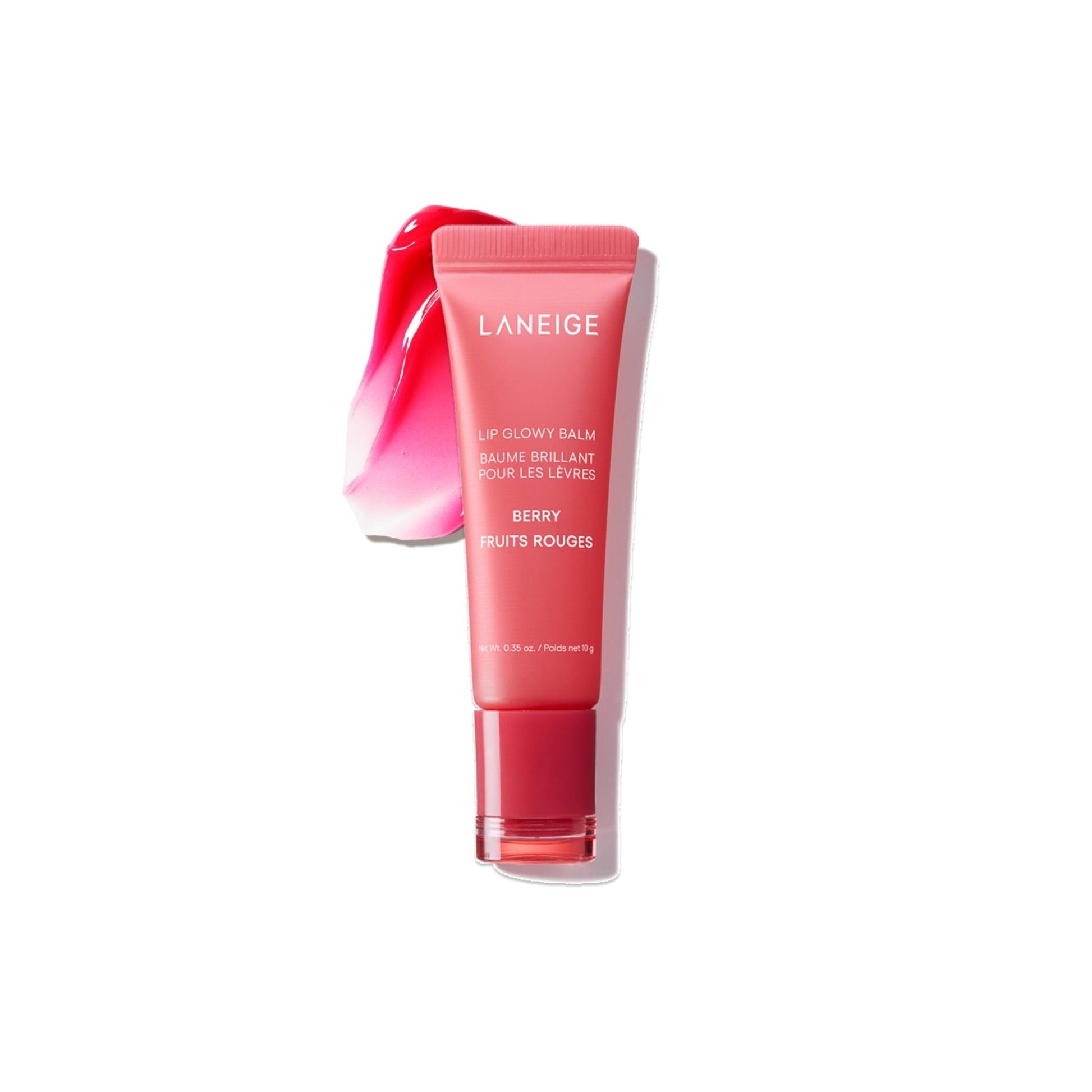LANEIGE Lip Glowy Balm, Berry: Sheer Tinted Lip Moisturizer with Shea Butter, for Hydrating Shine & Soft Lips - Maple Wellness Supplements