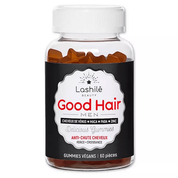 Lashilé Beauty Good Hair Men 60 Gummies - Maple Wellness Supplements