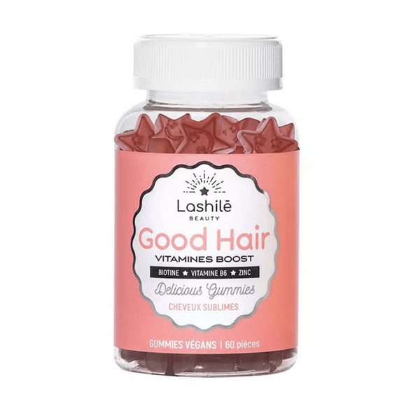 Lashilé Beauty Good Hair Vitamins Boost 60 Gummies - Maple Wellness Supplements