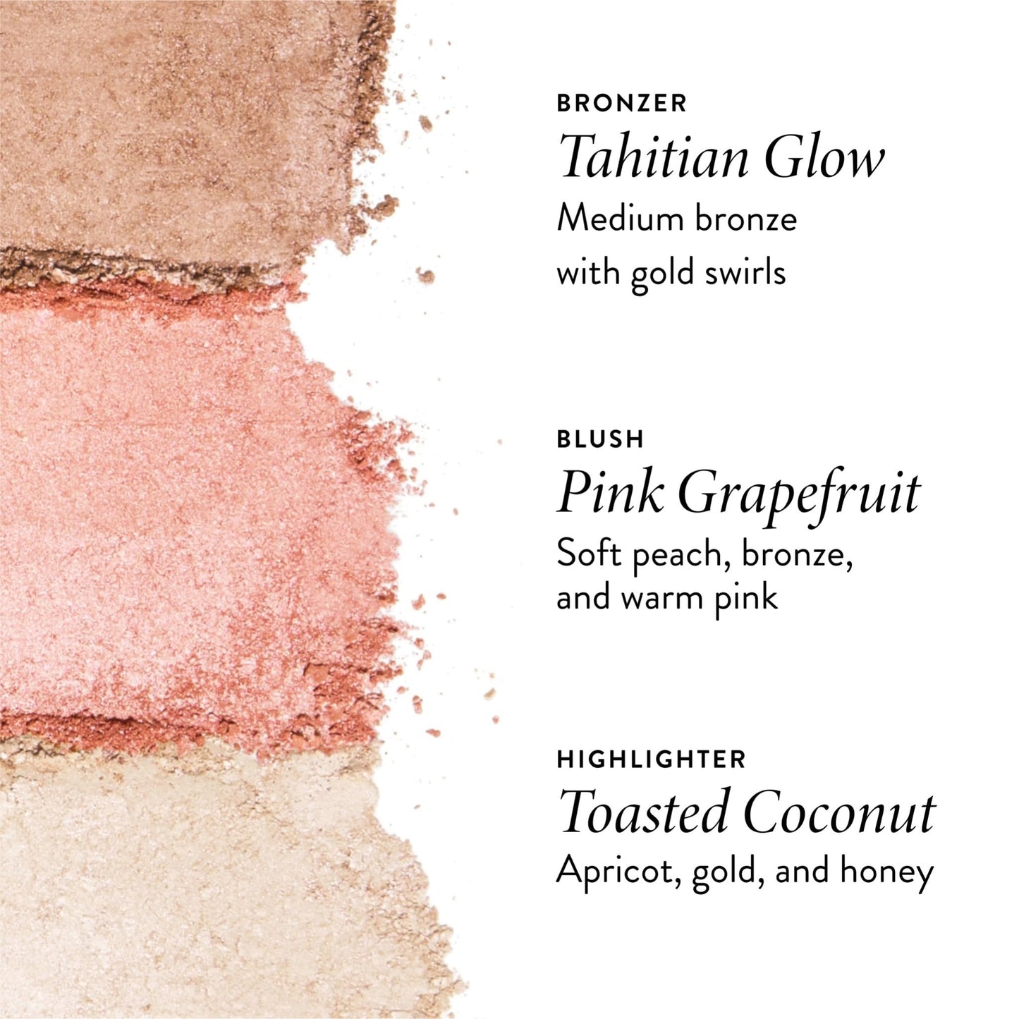 LAURA GELLER NEW YORK Geller's Greatest Lift-n-Glow Baked Trio Palette - Highlighter, Blush, Bronzer - All Skin Tones - Maple Wellness Supplements