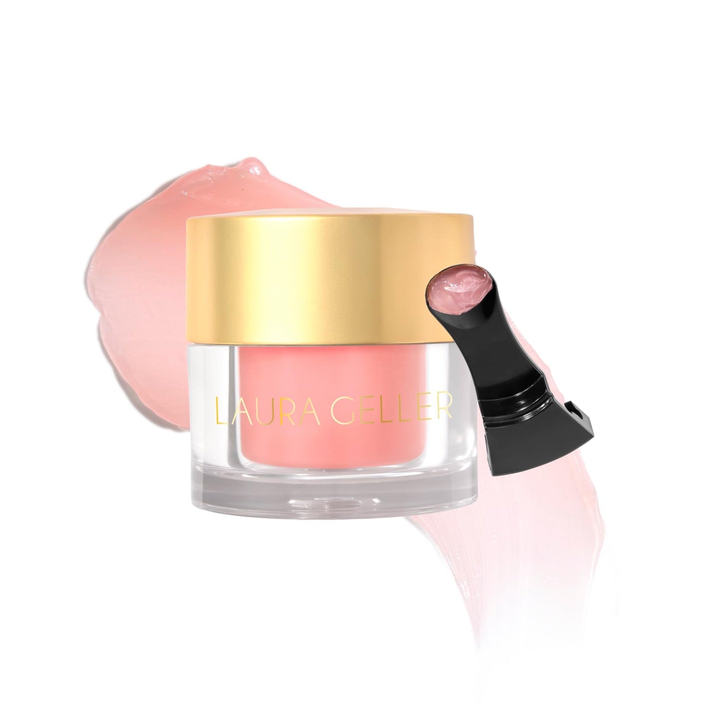 LAURA GELLER NEW YORK Hydrating Lip Mask – Deep Moisture Lip Treatment for Dry, Chapped Lips with Jojoba Oil & Shea Butter – Includes Applicator – Guava - Maple Wellness Supplements