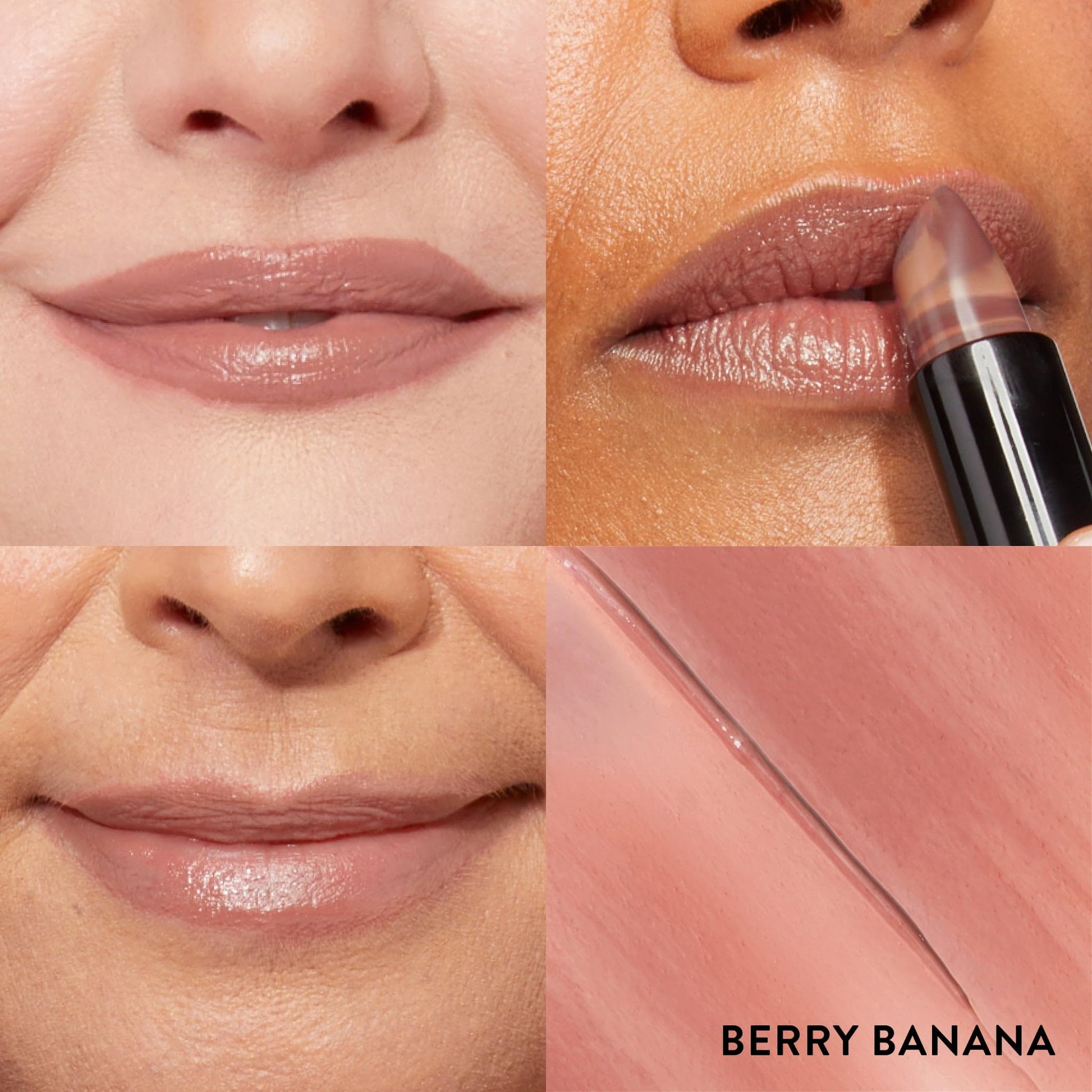 LAURA GELLER NEW YORK Italian Marble Sheer Lipstick - Berry Banana - Hydrating & Lightweight - Vitamin E & Caster Seed Oil - Cream Finish - Maple Wellness Supplements