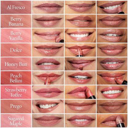 LAURA GELLER NEW YORK Italian Marble Sheer Lipstick - Berry Vanilla - Hydrating & Lightweight - Vitamin E & Caster Seed Oil - Cream Finish - Maple Wellness Supplements