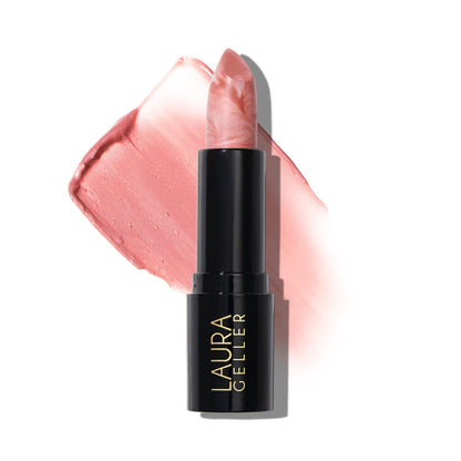 LAURA GELLER NEW YORK Italian Marble Sheer Lipstick - Berry Vanilla - Hydrating & Lightweight - Vitamin E & Caster Seed Oil - Cream Finish - Maple Wellness Supplements