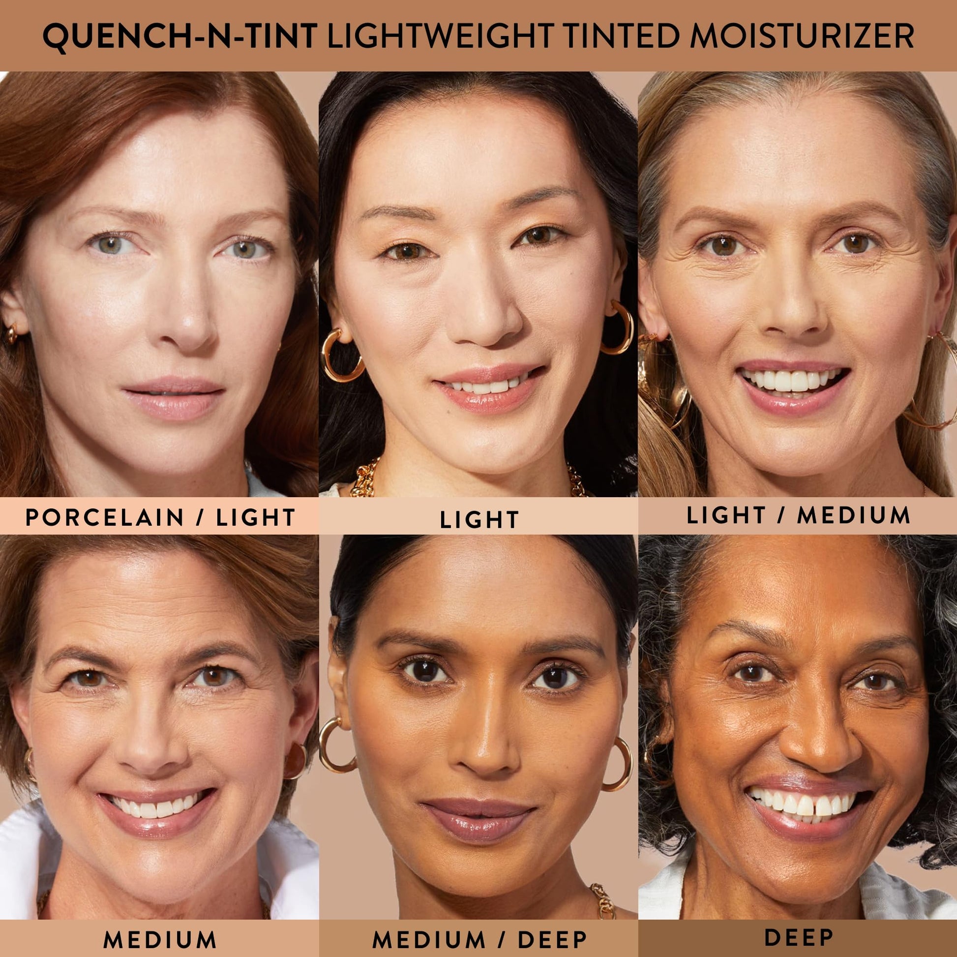 LAURA GELLER NEW YORK Quench-n-Tint Tinted Moisturizer - Sheer to Light Buildable Coverage - Natural Glow Finish - Lightweight Formula - Maple Wellness Supplements