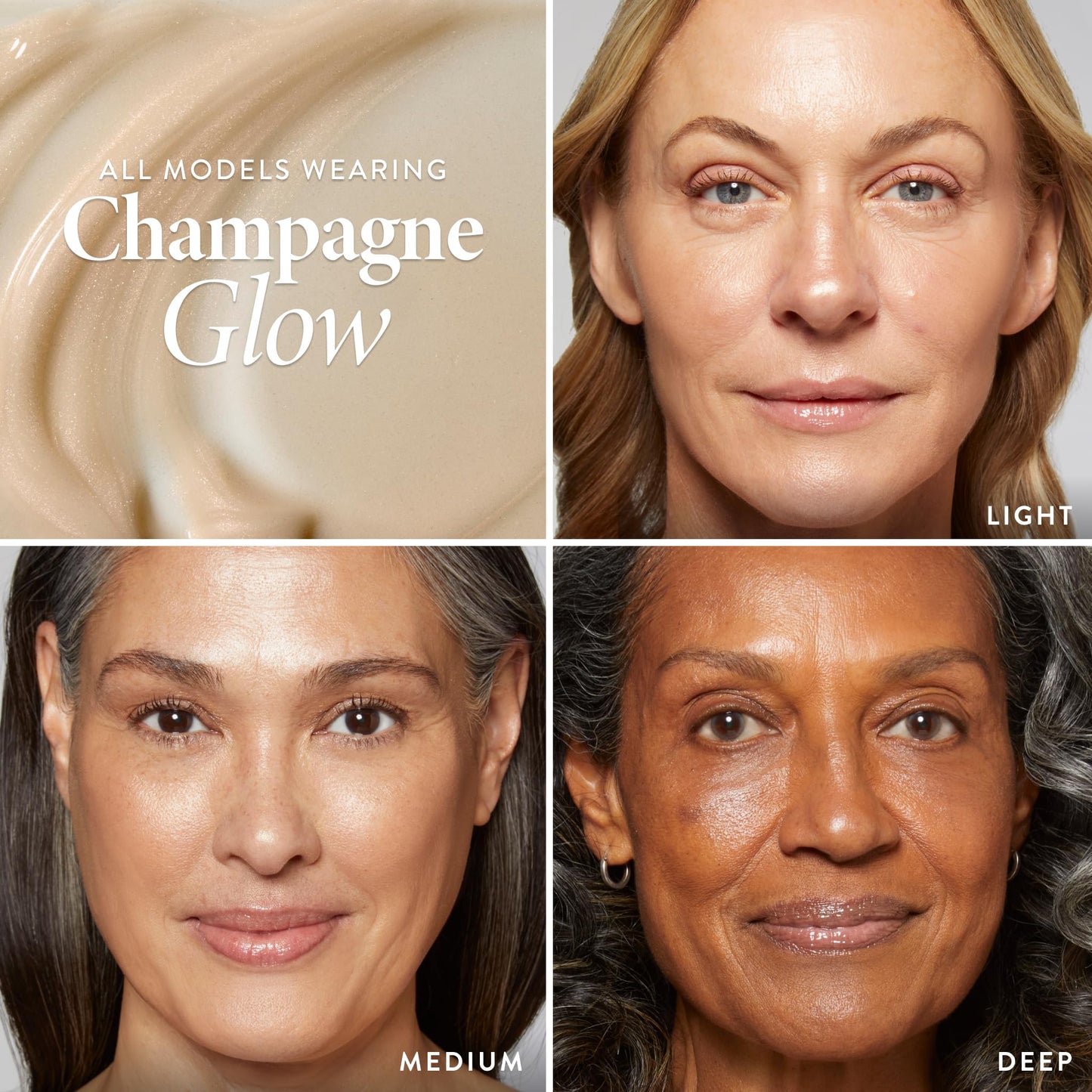 LAURA GELLER NEW YORK Spackle Primer - Champagne Glow - Super-Size 2 Fl Oz - Hyaluronic Acid Makeup Primer for Mature Skin - Maple Wellness Supplements