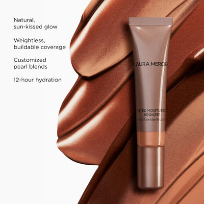 Laura Mercier Tinted Moisturizer Bronzer: Long Lasting Sheer Cream Bronzer, Weightless, Buildable Coverage, 12 HR Hydrating Wear, Non-Comedogenic, 6 Shades for All Skin Tones, Sundrop - Maple Wellness Supplements