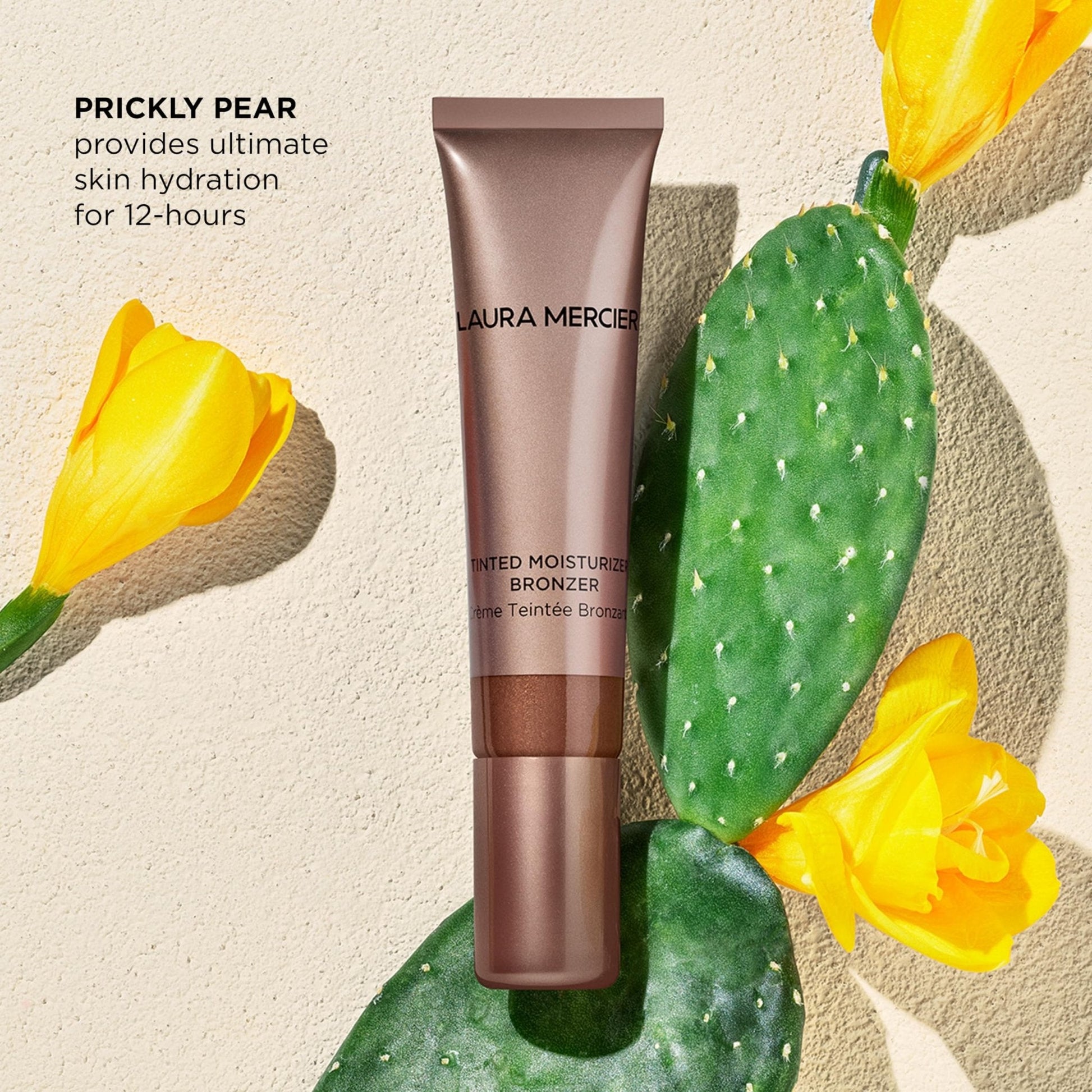 Laura Mercier Tinted Moisturizer Bronzer: Long Lasting Sheer Cream Bronzer, Weightless, Buildable Coverage, 12 HR Hydrating Wear, Non-Comedogenic, 6 Shades for All Skin Tones, Sundrop - Maple Wellness Supplements