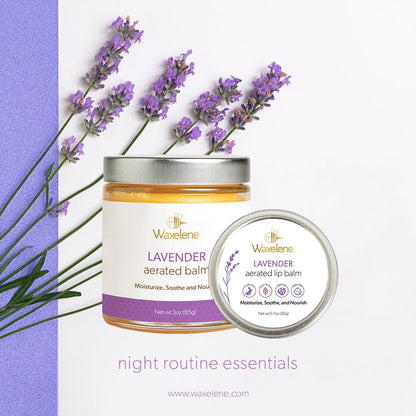 Lavender Aerated Lip Balm tin - Single - Maple Wellness Supplements
