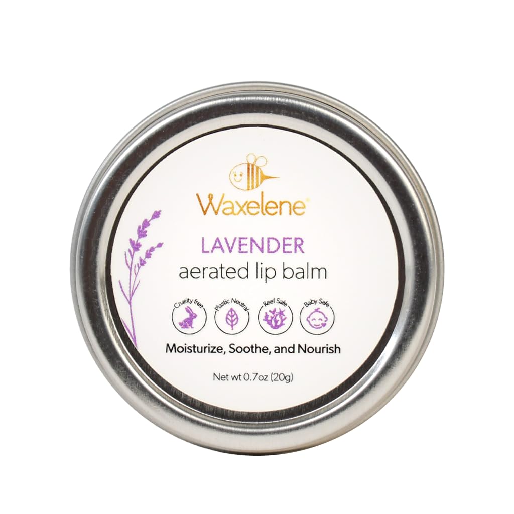 Lavender Aerated Lip Balm tin - Single - Maple Wellness Supplements
