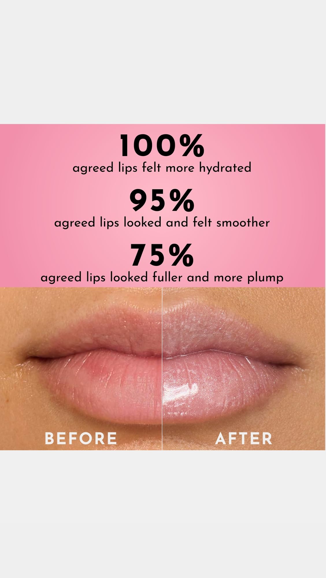 Lawless Women's x LoveShackFancy Forget The Filler Lip Plumping Gloss, Blooming Heirloom, Pink, 0.11 Ounce - Maple Wellness Supplements