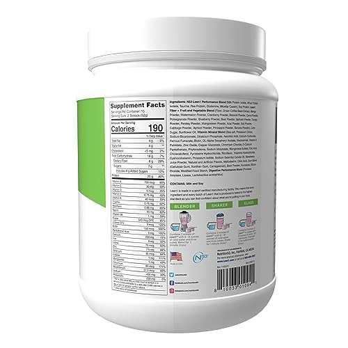 Lean1 Strawberry, 15 Serving tub, Fat Burning Meal Replacement by Nutrition53 - Maple Wellness Supplements