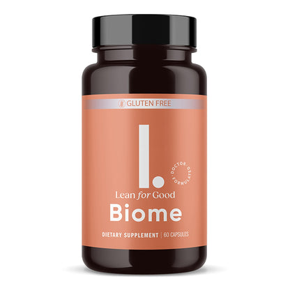 LEANFORGOOD Biome, 9-Strain Probiotic Formula, Supports a Balanced Gut Microbiome, Powerful Gut Probiotics - Maple Wellness Supplements