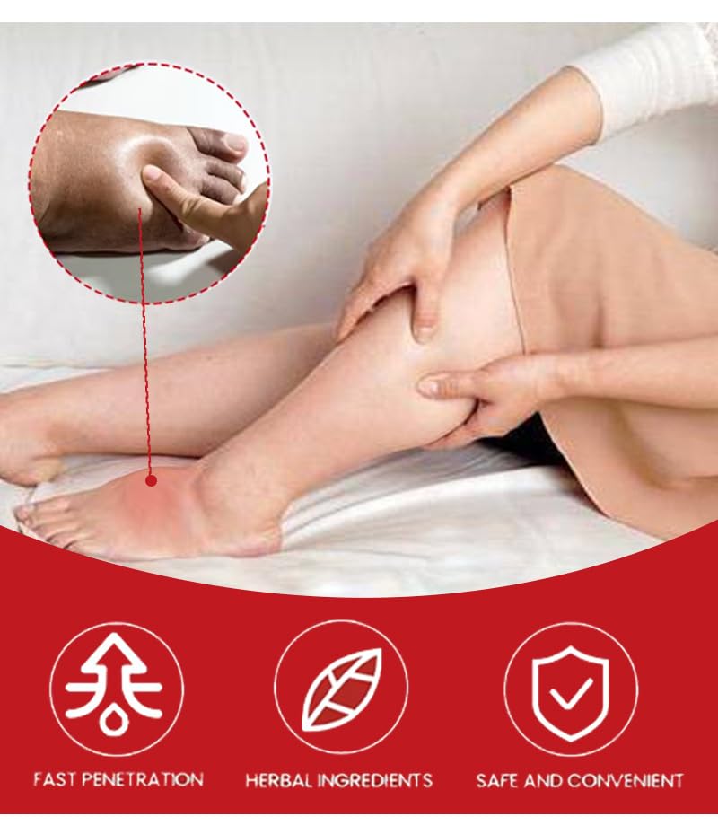 Leg Slimming Massage Cream | Soothing Swelling, Tightening Skin, Auxiliary Care for Reducing Edema （2 Pieces） - Maple Wellness Supplements