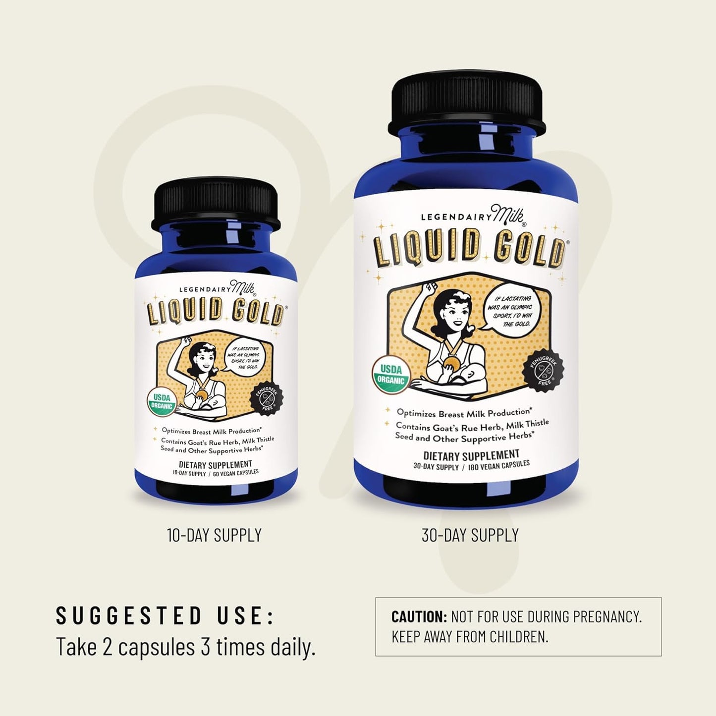 Legendairy Milk Liquid Gold Lactation Support | Lactation Supplement with Organic Goats Rue, Milk Thistle, Shatavari, Fennel, Alfalfa & Anise - Maple Wellness Supplements