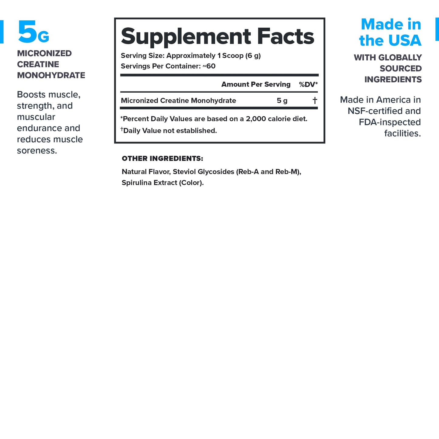LEGION Micronized Creatine Monohydrate Supplement - Clean Creatine Powder for Muscle Gain & Post Workout Recovery - Micronized Creatine Supplement for Maximum - Maple Wellness Supplements