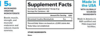 LEGION Micronized Creatine Monohydrate Supplement - Clean Creatine Powder for Muscle Gain & Post Workout Recovery - Micronized Creatine Supplement for Maximum - Maple Wellness Supplements