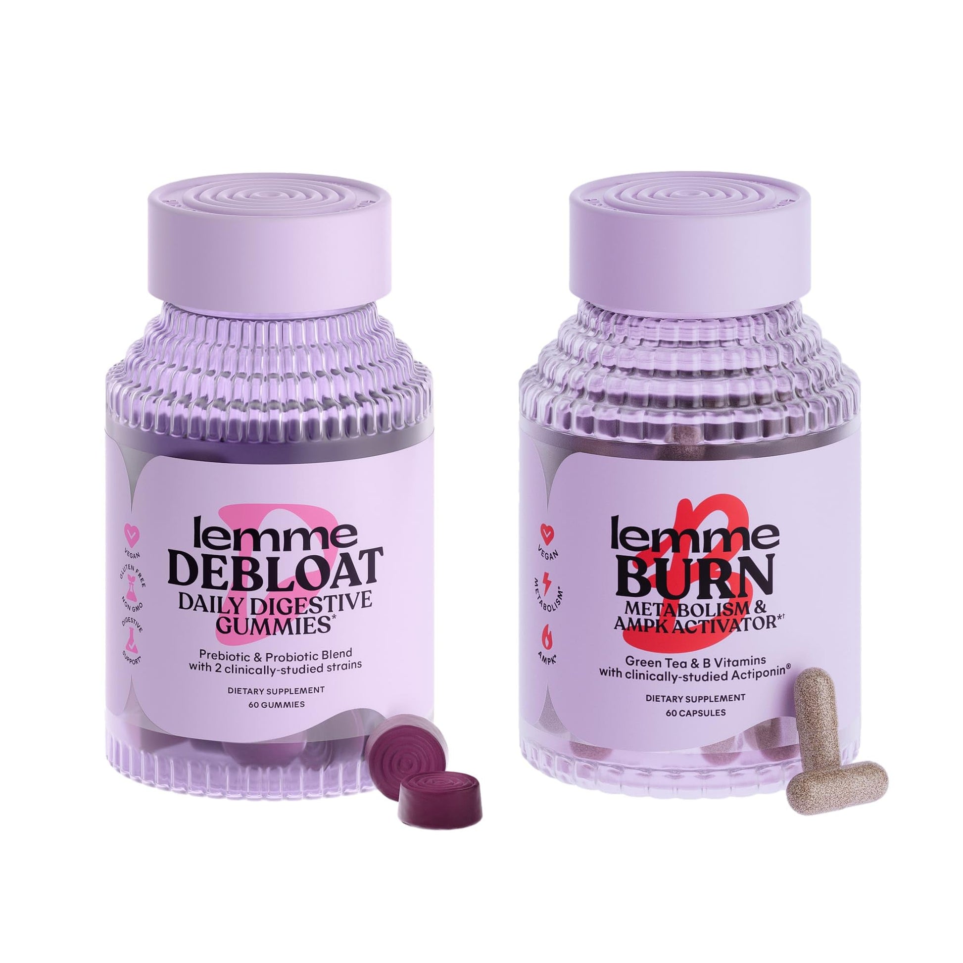 Lemme Debloat and Burn - Metabolism, Bloat Support, Gut Health & Weight Management - Maple Wellness Supplements