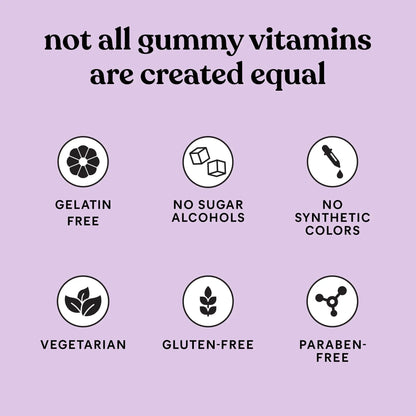 Lemme Greens Superfood Gummies w/Multi - Support Gut Health & Reduce Bloating, 20+ Organic Greens and Superfruits, Clinically Studied Probiotics, D3, B12 - Berries & Greens Flavored (60 Count) - Maple Wellness Supplements
