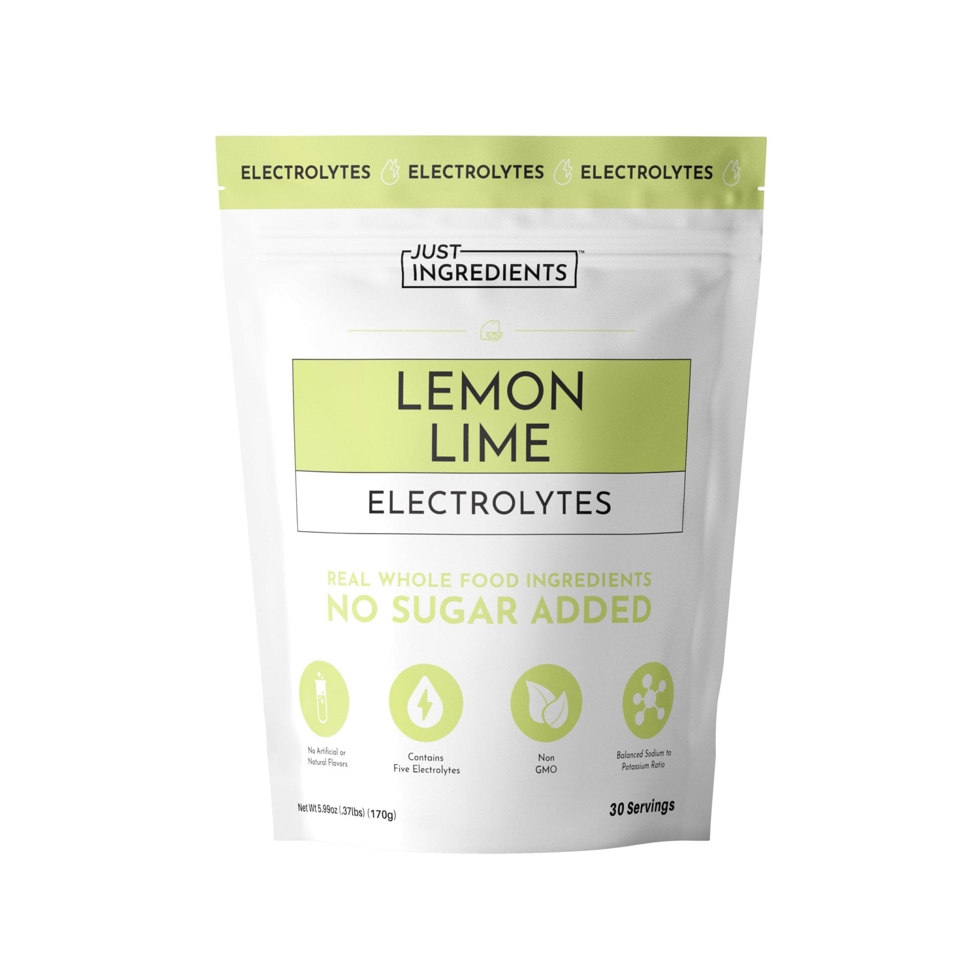 Lemon Lime Electrolytes – 30‑Serving Hydration Drink Mix with Coconut Water, Sea Salt, and Trace Minerals – Supports Energy, Recovery, and Electrolyte Balance* - Maple Wellness Supplements