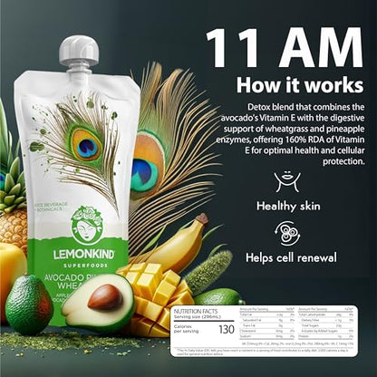 LEMONKIND 1-Day CORE Colon Juice Cleanse: Detoxing, Weight Loss Support, Boost - Maple Wellness Supplements