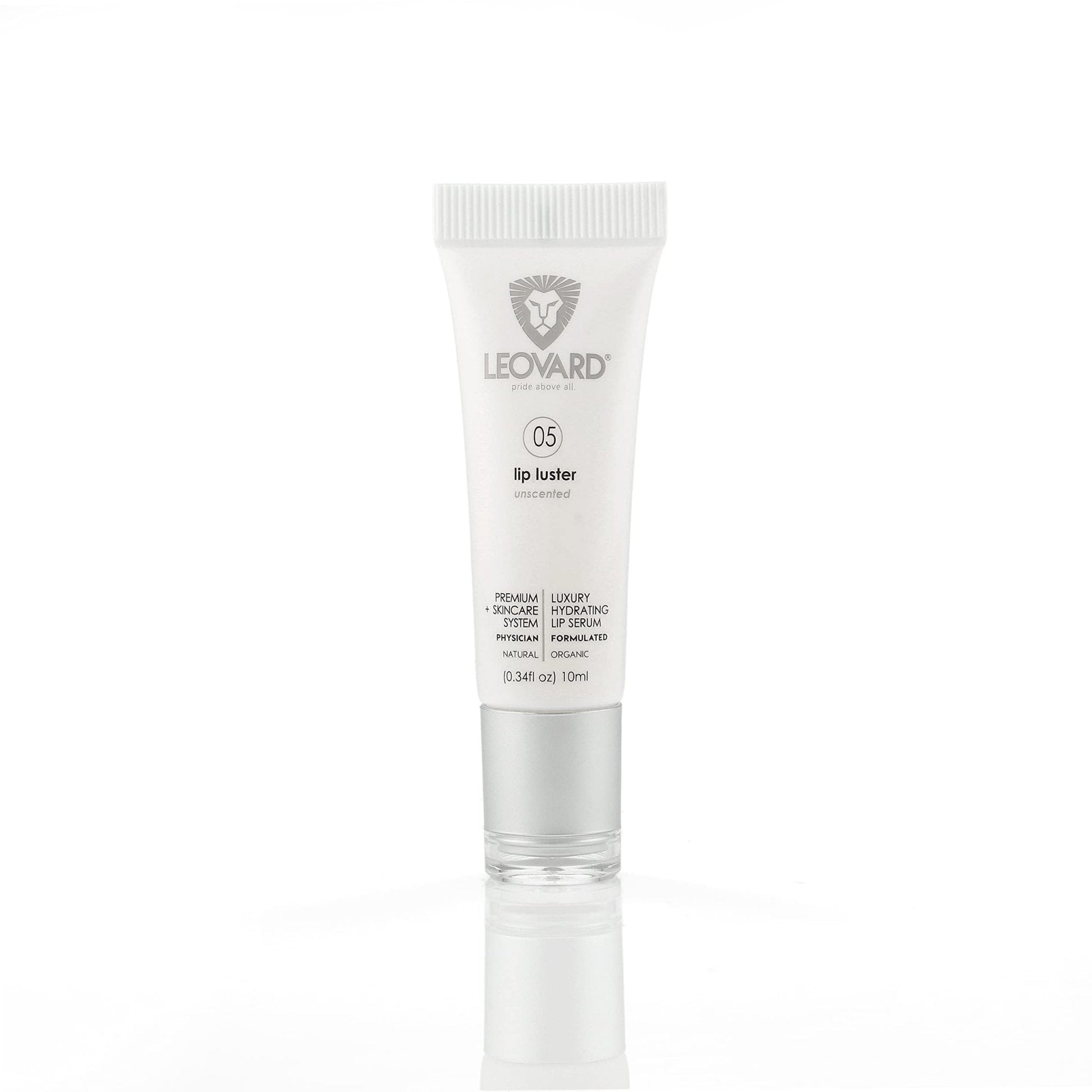 Leovard Lip Luster Hyaluronic Acid Lip Balm Hydrating Lip Serum - Organic Natural Lip Hydrating Treatment, Moisturizing Lip Serum - Maple Wellness Supplements