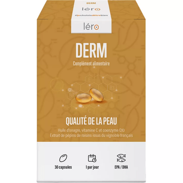 Léro Derm skin health 30 capsules - Maple Wellness Supplements
