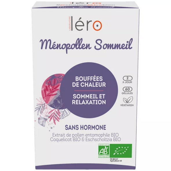Lero Menopollen Sommeil 60 Capsules - Maple Wellness Supplements