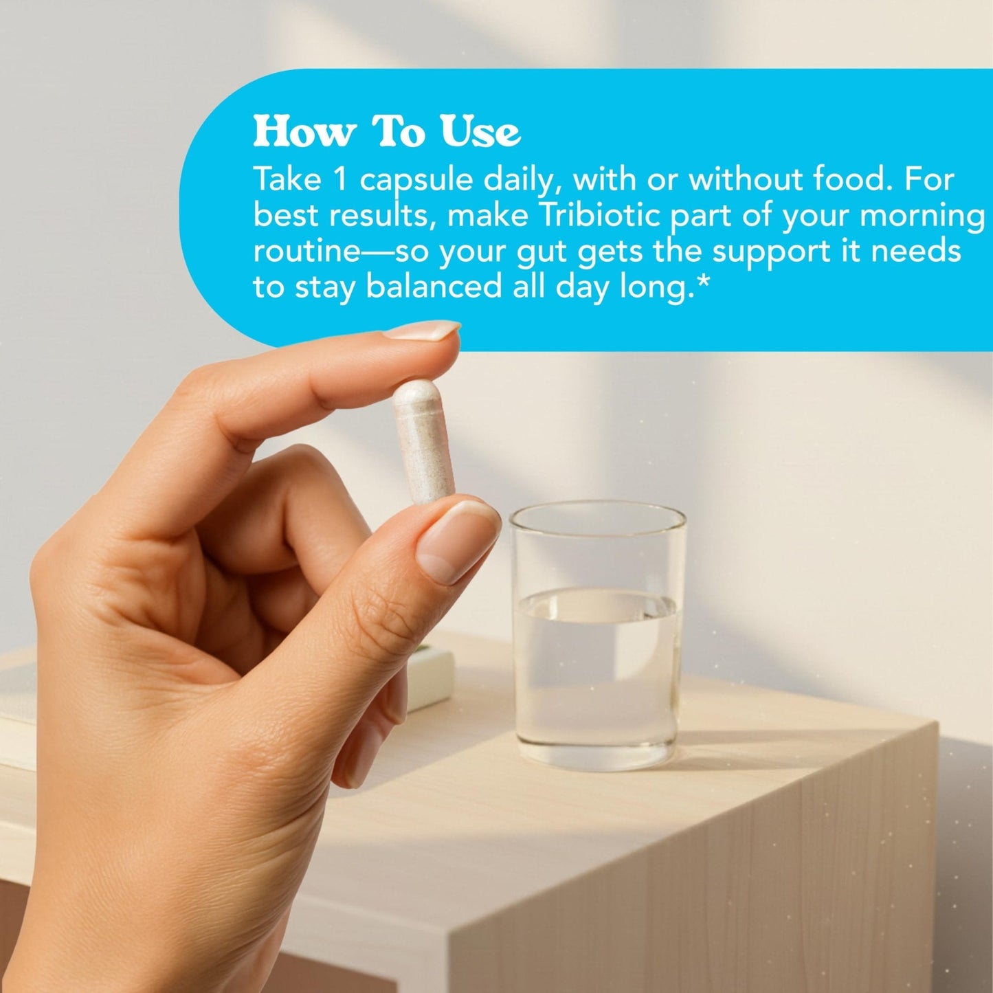 Let Loose Daily Tribiotic Pills - Probiotics, Prebiotics, and Postbiotics to Feed Your Microbiome and Support Smooth Daily Digestion, Gut Health, - Maple Wellness Supplements