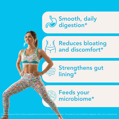 Let Loose Daily Tribiotic Pills - Probiotics, Prebiotics, and Postbiotics to Feed Your Microbiome and Support Smooth Daily Digestion, Gut Health, - Maple Wellness Supplements