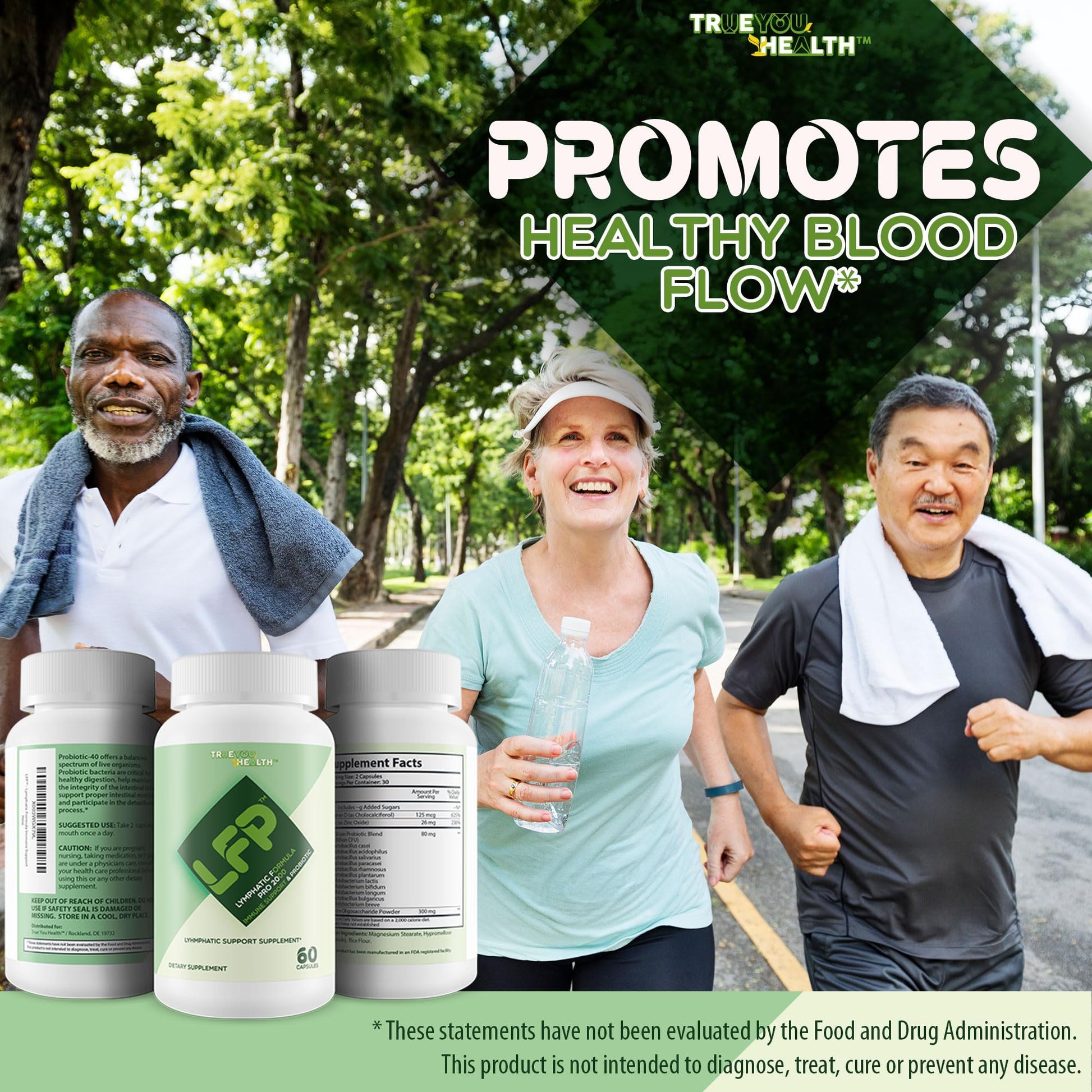 LFP - Lymphatic Formula Pro 2000 Immune Support & Probiotic - Lymphatic Support Supplement to Promote Healthy Immune System & Lymphatic Function - Aid Immune Response, Gut Health, & Overall Health - Maple Wellness Supplements
