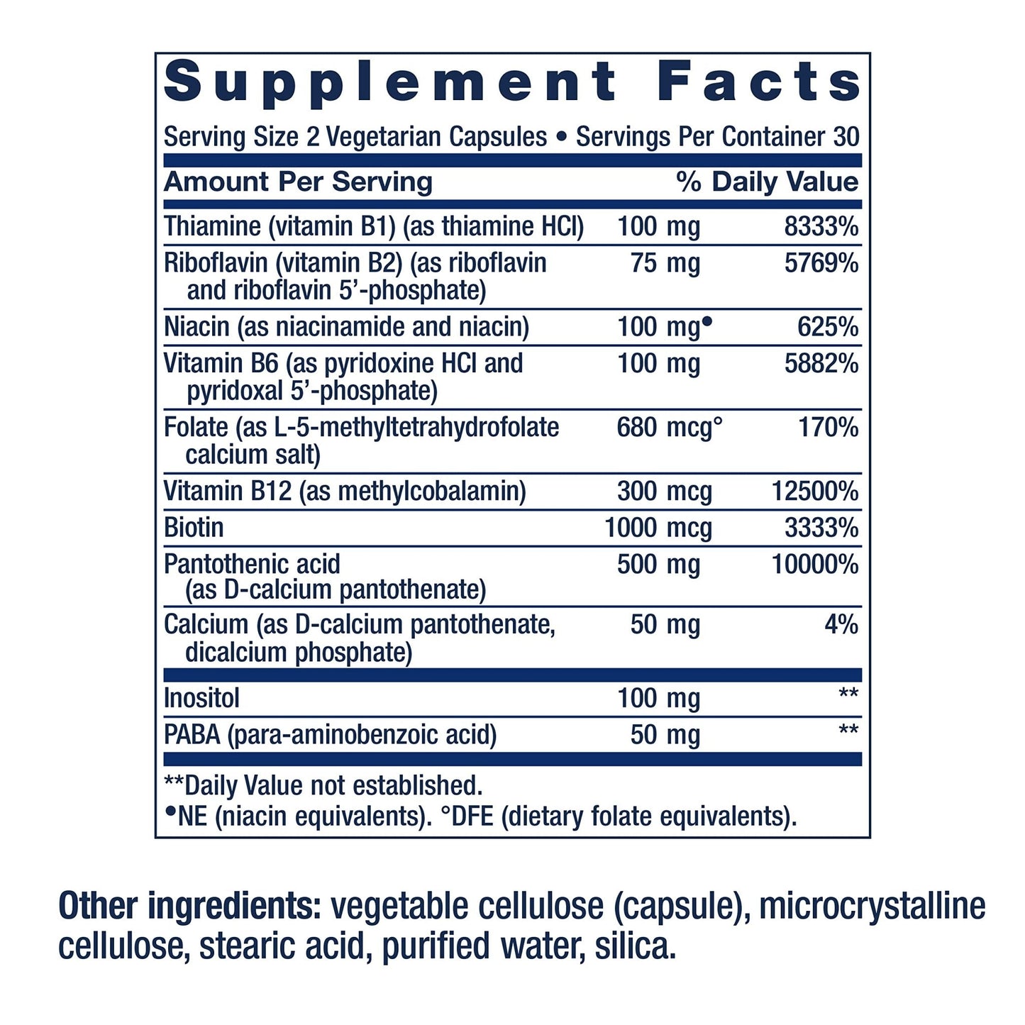 Life Extension BioActive Complete B-Complex, Heart, Nerve Support, Healthy Energy, Metabolism, Complete B Complex, 60 Vegetarian Capsules - Maple Wellness Supplements