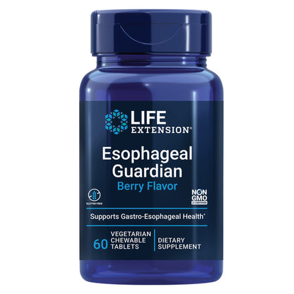 Life Extension Esophageal Guardian, alginic Acid, Potassium Bicarbonate, get Long-Lasting Relief from gastric Distress, Vegetarian, Non-GMO - Maple Wellness Supplements