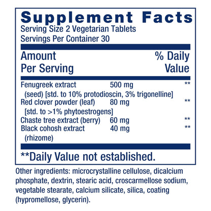 Life Extension Estrogen Balance Elite, Menopause Support Supplement, Hormone Balance, hot Flashes, Night Sweats, Vaginal Dryness, Gluten-Free, Non-GMO, Vegetarian, 60 Tablets. - Maple Wellness Supplements