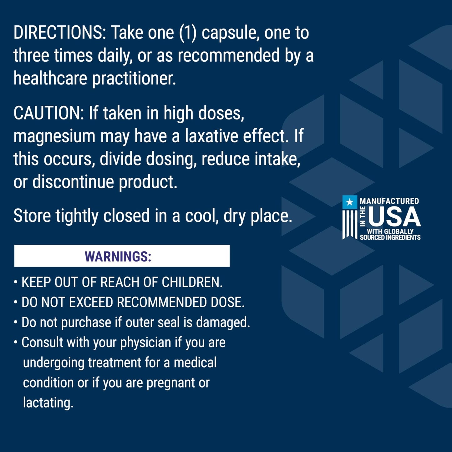 Life Extension Magnesium Caps, 500 mg, Magnesium Oxide, Citrate, and Succinate, Heart Health, Healthy Bones, Metabolism Support, 100 Vegetarian Capsules - Maple Wellness Supplements