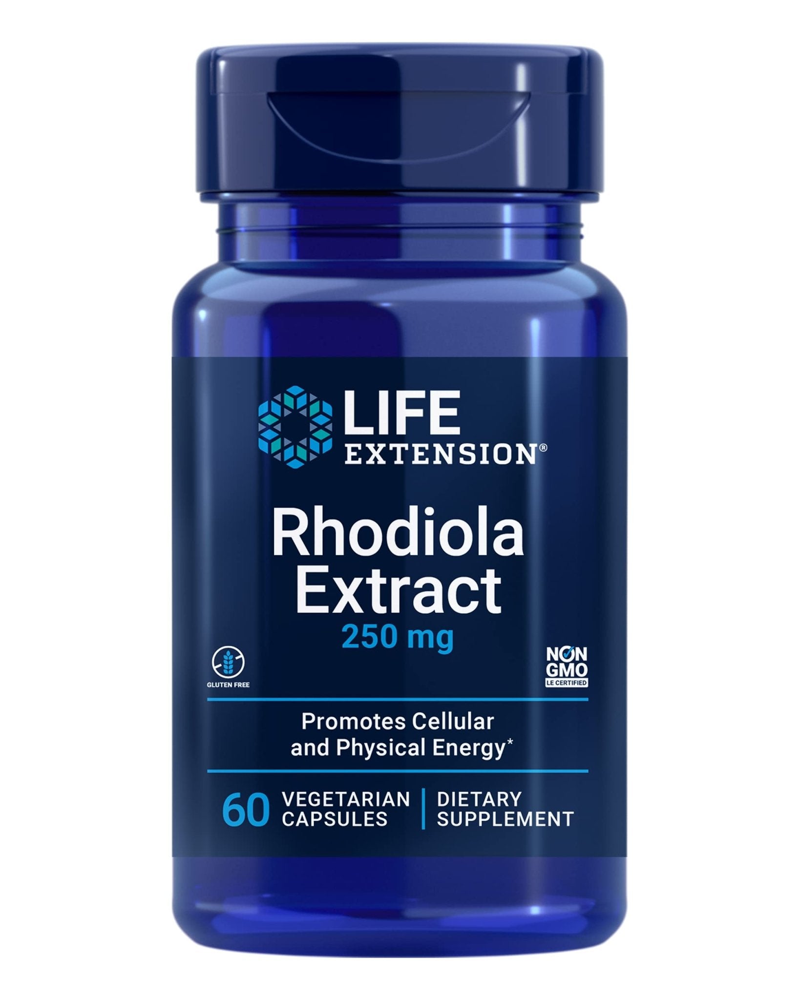 Life Extension Rhodiola and Ashwagandha Extract Bundle, Rhodiola rosea and ashwagandha Supplements, 60 Capsules Each - Maple Wellness Supplements