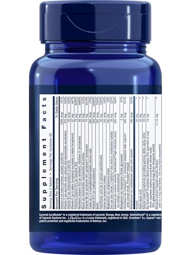 Life Extension Two-Per-Day Multivitamin - Packed with Over 25 Vitamins, Minerals & Extracts -Vitamins B6, C, D - Zinc - Two-Month Supply - Maple Wellness Supplements
