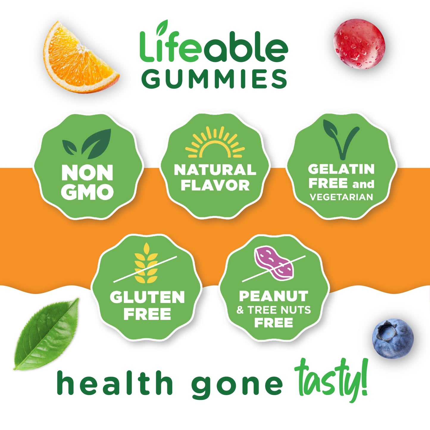 Lifeable Probiotics Gummies | 2 Billion CFU | Great Tasting Probiotic Gummies for Women | Probiotic Gummy for Gut Health and Immune Support - Maple Wellness Supplements